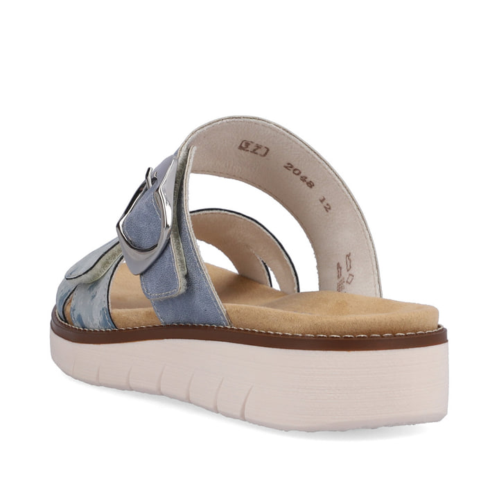 Remonte Artikelnummer D2048-12 remonte Damen Pantoletten himmelblau Fabrik Onlineshop