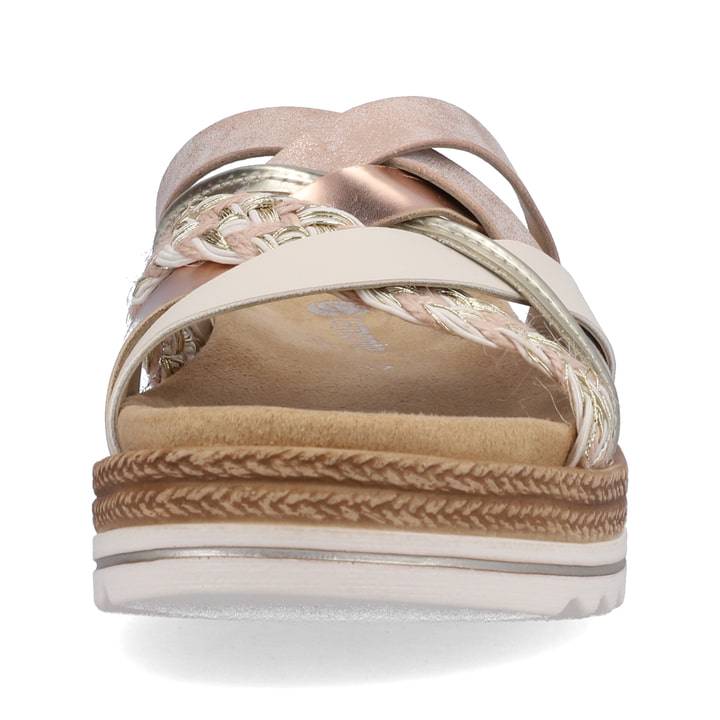 Remonte Artikelnummer D0Q50-31 remonte Damen Pantoletten puderrosa-metallic Großer Ausverkauf