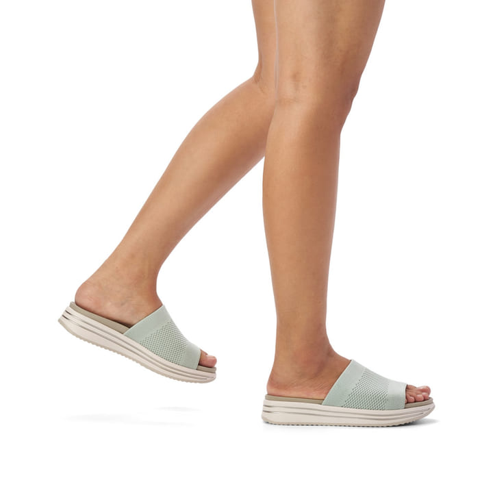 Remonte Artikelnummer R2961-52 remonte Damen Pantoletten mintgrün Osterangebot