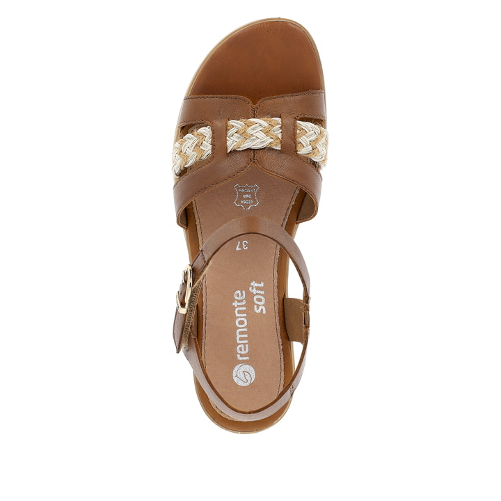 Remonte Artikelnummer D6461-24 remonte Damen Keilsandaletten nussbraun Saisonale Angebote