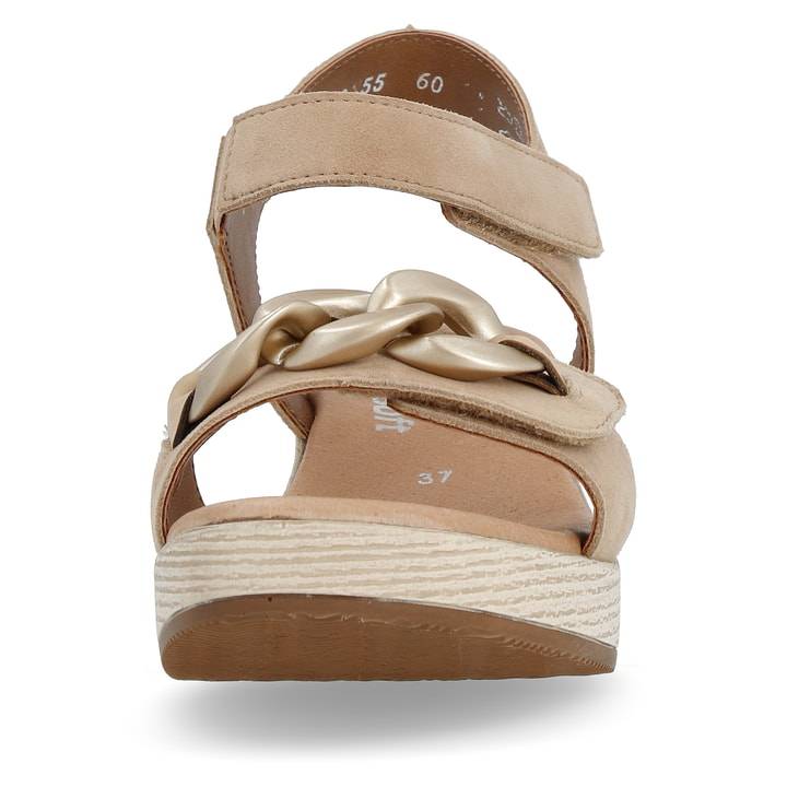 Remonte Artikelnummer D0N55-60 remonte Damen Riemchensandaletten braunbeige Sonderangebote