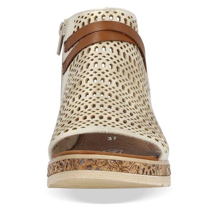 Remonte Artikelnummer D3075-60 remonte Damen Keilsandaletten cremebeige VIP-Rabatte