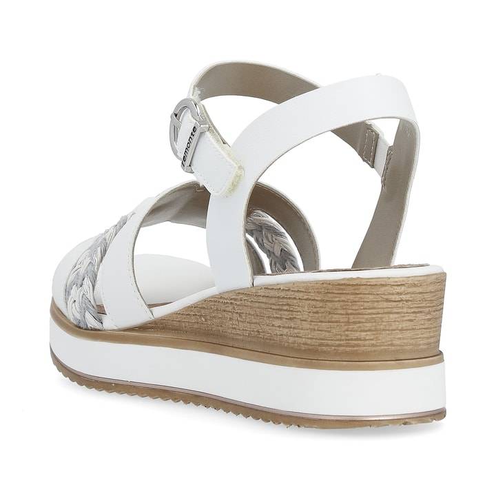 Remonte Artikelnummer D6461-80 remonte Damen Keilsandaletten lilienweiß Wochenangebot