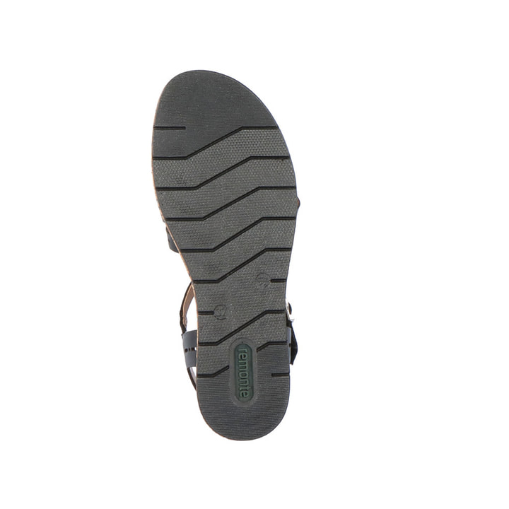 Remonte Artikelnummer D3063-00 remonte Damen Keilsandaletten asphaltschwarz Sonderangebot der Fabrik