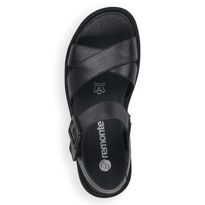 Remonte Artikelnummer D7950-00 remonte Damen Riemchensandalen mattschwarz Speichern exportieren
