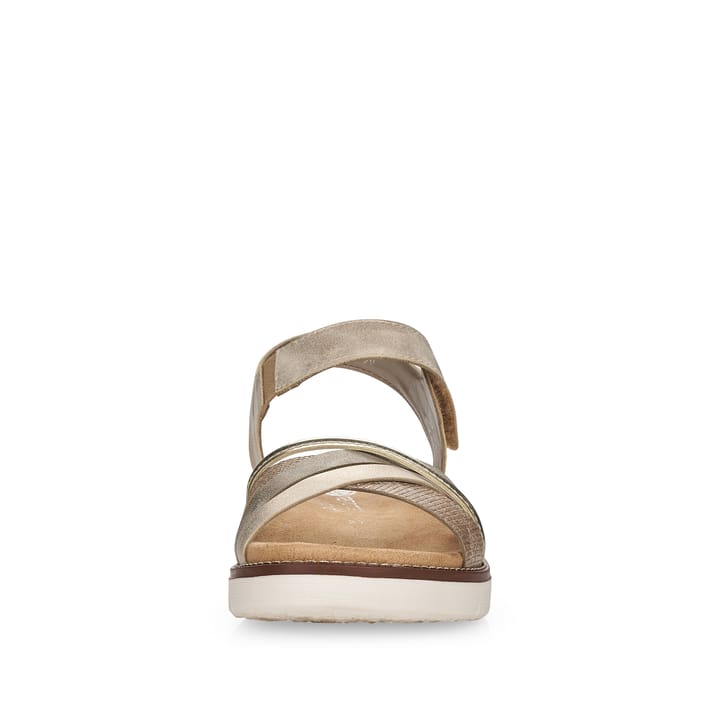 Remonte Artikelnummer D2058-90 remonte Damen Riemchensandalen hellbeige-metallic zollfrei