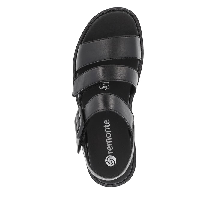Remonte Artikelnummer D7957-00 remonte Damen Riemchensandalen graphitschwarz Kostenloser Versand