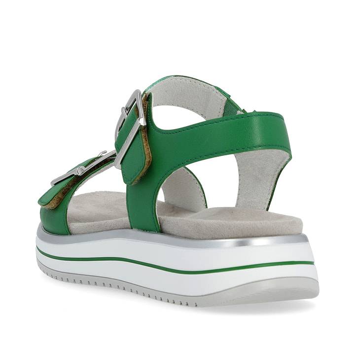 Remonte Artikelnummer D1J51-52 remonte Damen Riemchensandalen smaragdgrün Limitierter Zeitrabatt