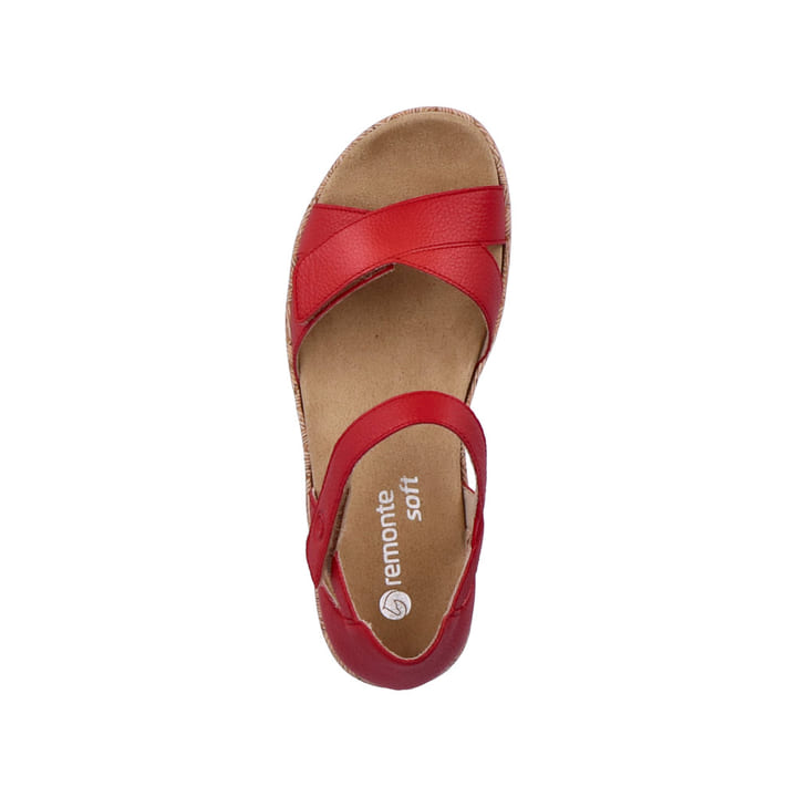Remonte Artikelnummer R6859-33 remonte Damen Riemchensandalen rubinrot Flash Sale