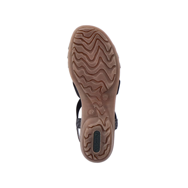 Remonte Artikelnummer R3654-01 remonte Damen Riemchensandalen asphaltschwarz Online Shopping