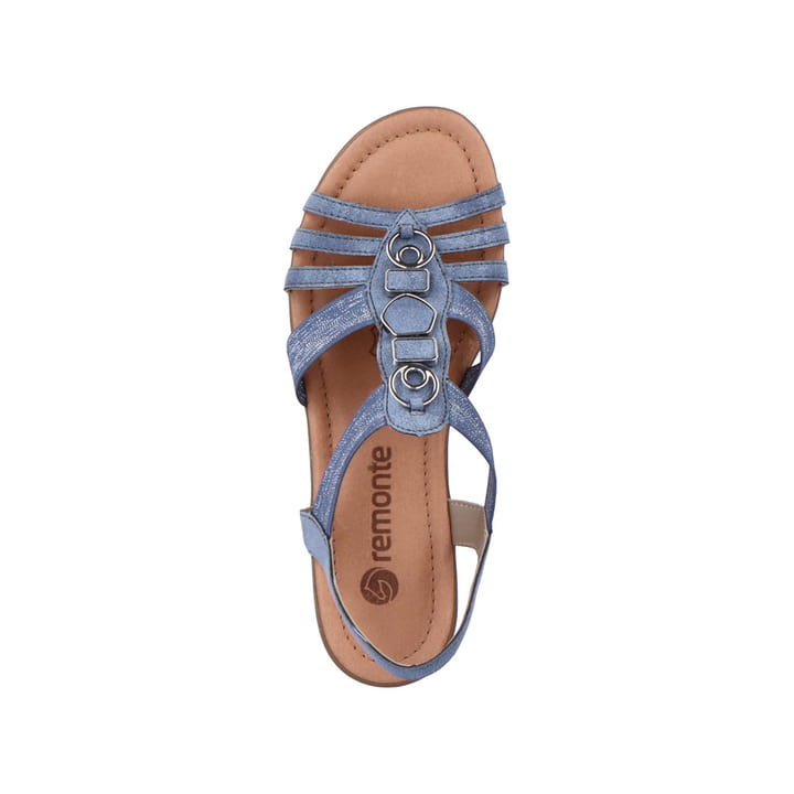 Remonte Artikelnummer R3654-14 remonte Damen Riemchensandalen pazifikblau Exklusivangebot