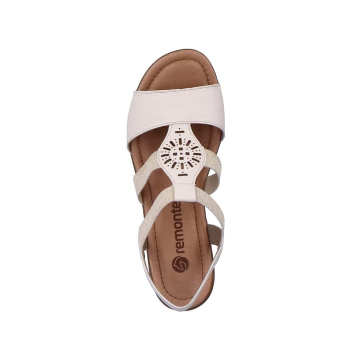 Remonte Artikelnummer R3666-60 remonte Damen Riemchensandalen vanillebeige Saisonschlussverkauf