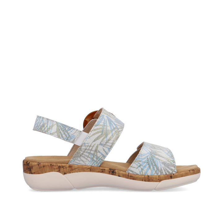 Remonte Artikelnummer R6853-92 remonte Damen Riemchensandalen cremeweiß-eisblau Black Friday