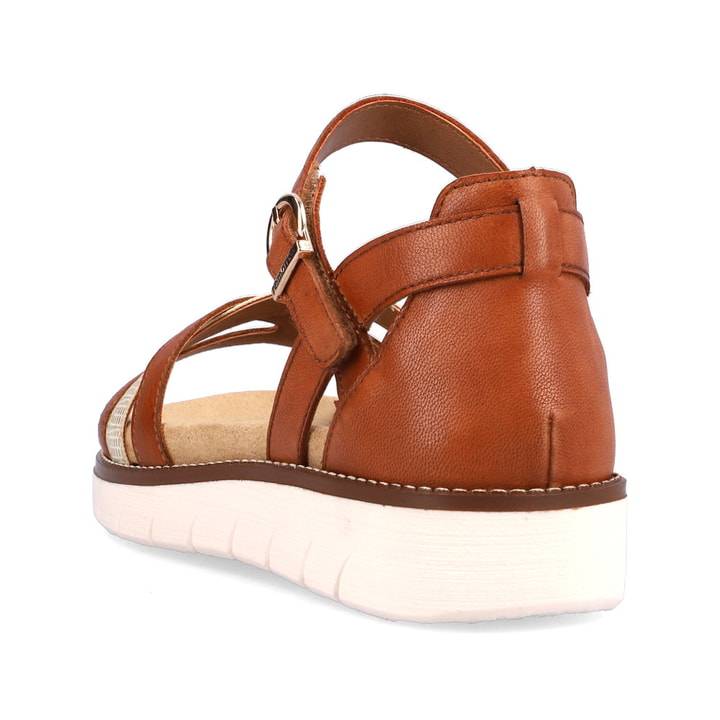 Remonte Artikelnummer D2046-24 remonte Damen Riemchensandalen karamellbraun Weihnachtsangebot