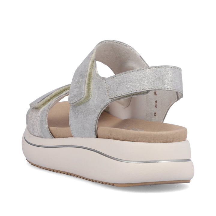Remonte Artikelnummer D0L54-90 remonte Damen Riemchensandalen silber-metallic Osterangebot