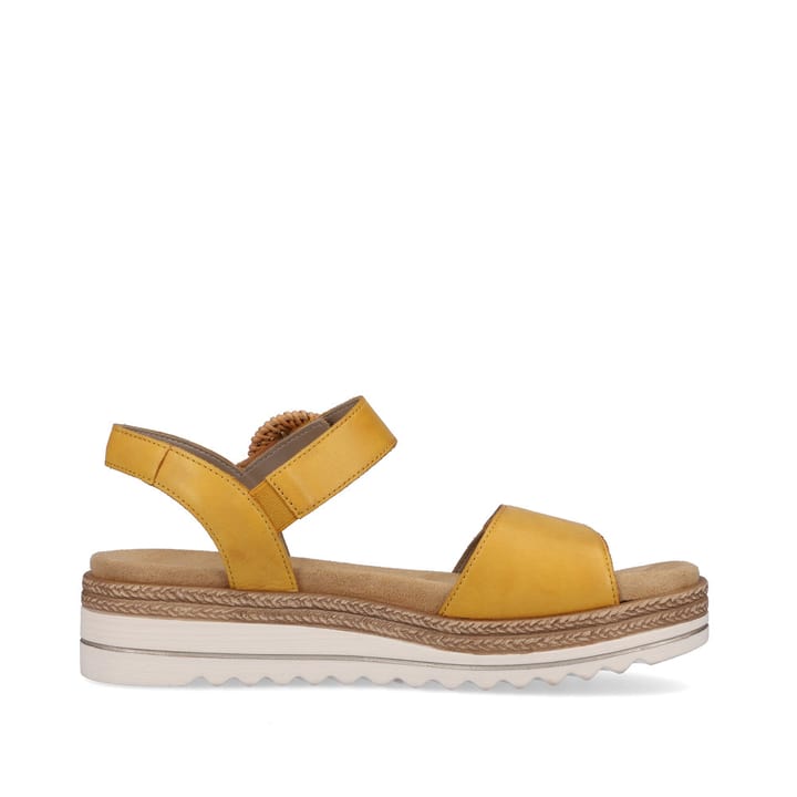 Remonte Artikelnummer D0Q52-68 remonte Damen Riemchensandalen honiggelb Muttertagsangebot