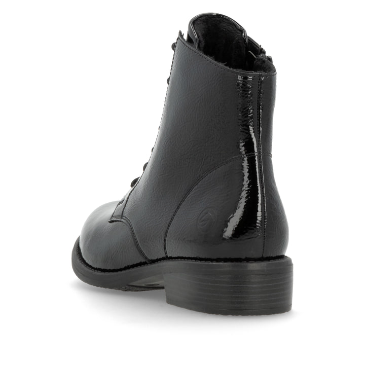 Remonte Artikelnummer D0F73-00 remonte Damen Kurzstiefel glanzschwarz Valentinstagsangebot