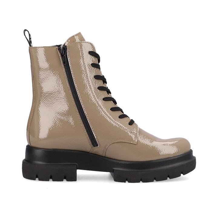 Remonte Artikelnummer D8975-20 remonte Damen Schnürstiefel sandbeige-schwarz Jubiläumsangebot