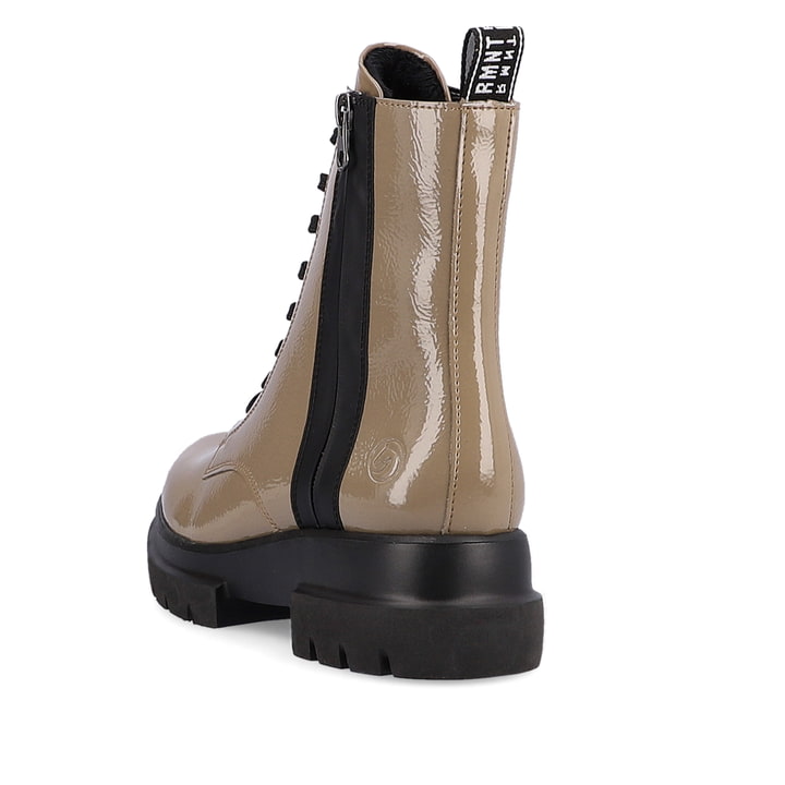 Remonte Artikelnummer D8975-20 remonte Damen Schnürstiefel sandbeige-schwarz Jubiläumsangebot