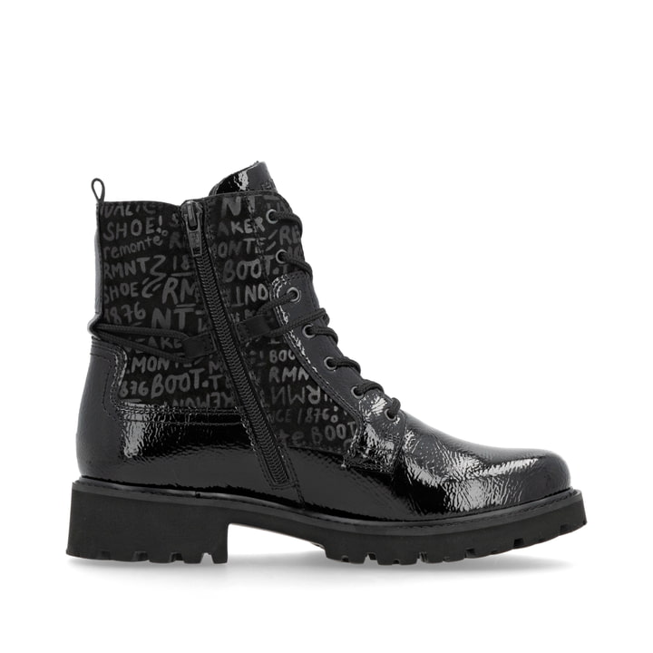 Remonte Artikelnummer D8659-03 remonte Damen Kurzstiefel lackschwarz Neueste Mode