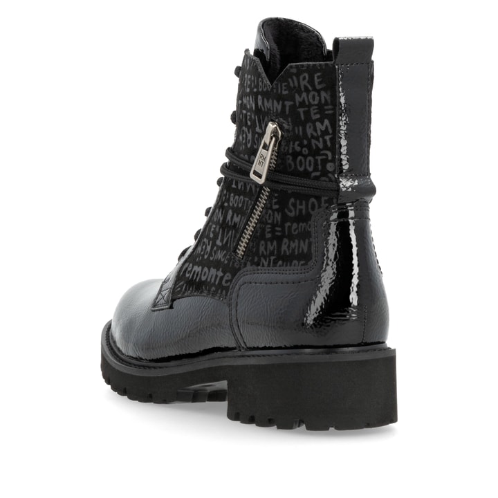Remonte Artikelnummer D8659-03 remonte Damen Kurzstiefel lackschwarz Neueste Mode