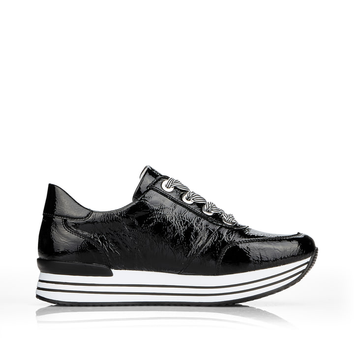 Remonte Artikelnummer D1302-02 remonte Damen Sneaker glanzschwarz Exklusive Angebote