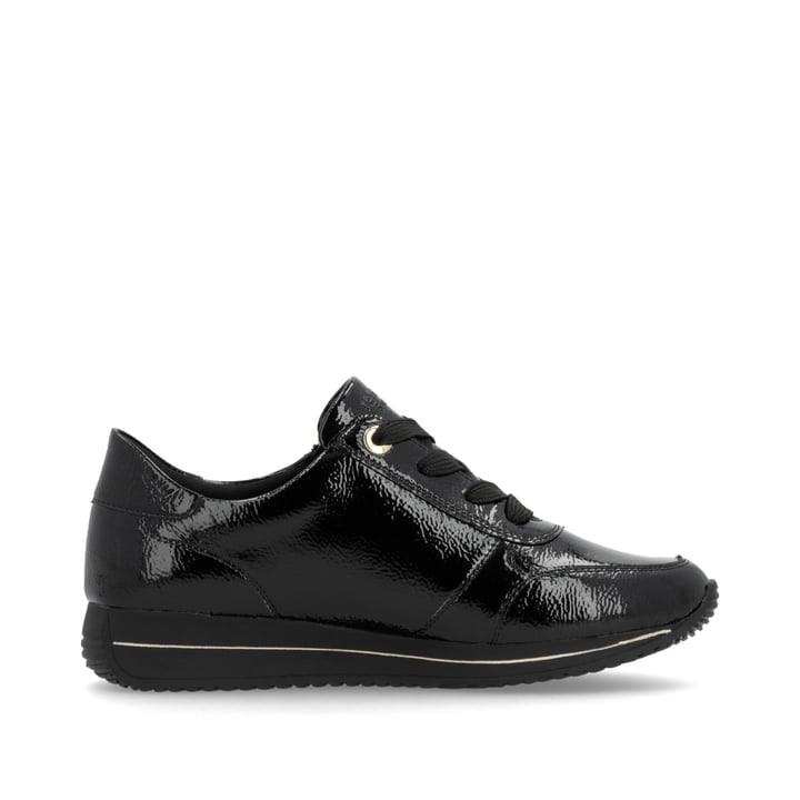Remonte Artikelnummer D0H11-00 remonte Damen Sneaker glanzschwarz Große Rabatte