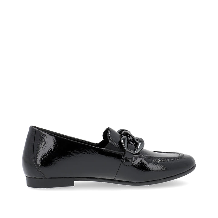 Remonte Artikelnummer D0K00-01 remonte Damen Loafers glanzschwarz Räumungsverkauf