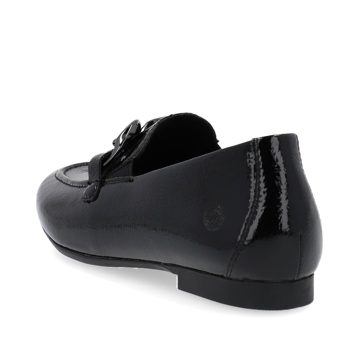 Remonte Artikelnummer D0K00-01 remonte Damen Loafers glanzschwarz Räumungsverkauf