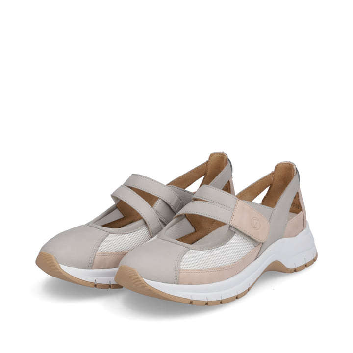 Remonte Artikelnummer D0G08-40 remonte Damen Slipper mondgrau-altrosa Begrenzte Freigabe