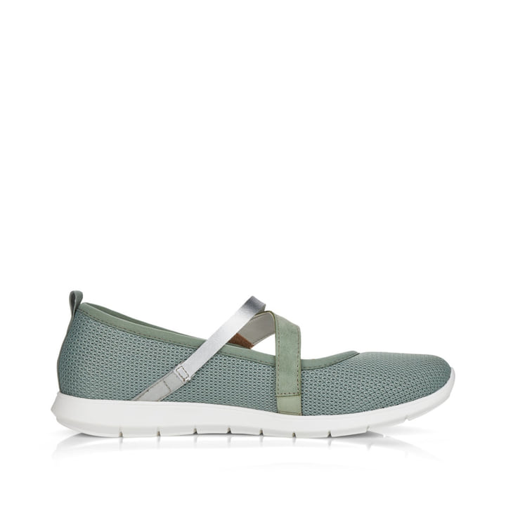 Remonte Artikelnummer R7104-52 remonte Damen Ballerinas grüngrau Letzte 3 Tage