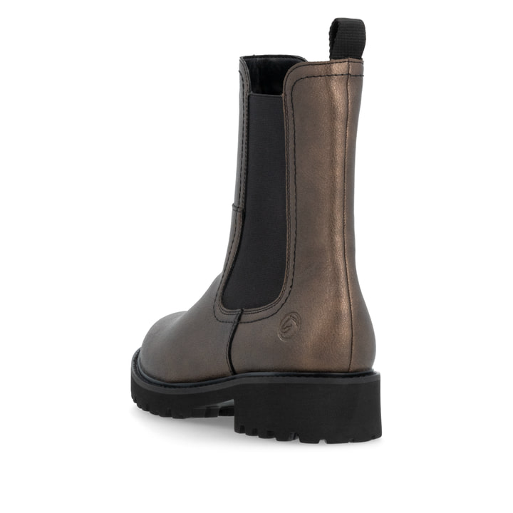 Remonte Artikelnummer D8694-90 remonte Damen Chelsea Boots metallicbraun Nur für heute