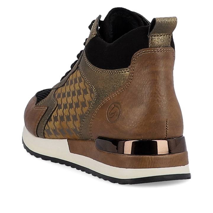 Remonte Artikelnummer R2577-22 remonte Damen Sneaker kastanienbraun-schwarz Begrenzt auf 3 Tage