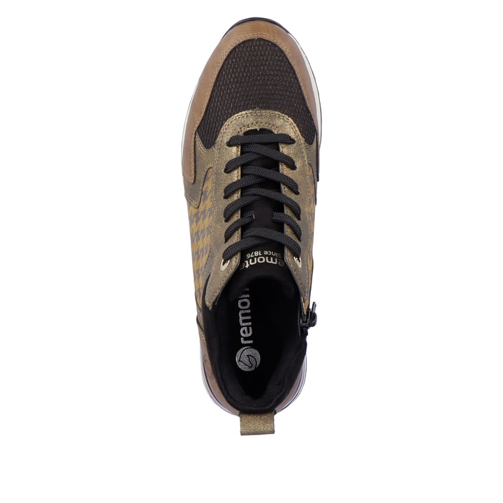 Remonte Artikelnummer R2577-22 remonte Damen Sneaker kastanienbraun-schwarz Begrenzt auf 3 Tage