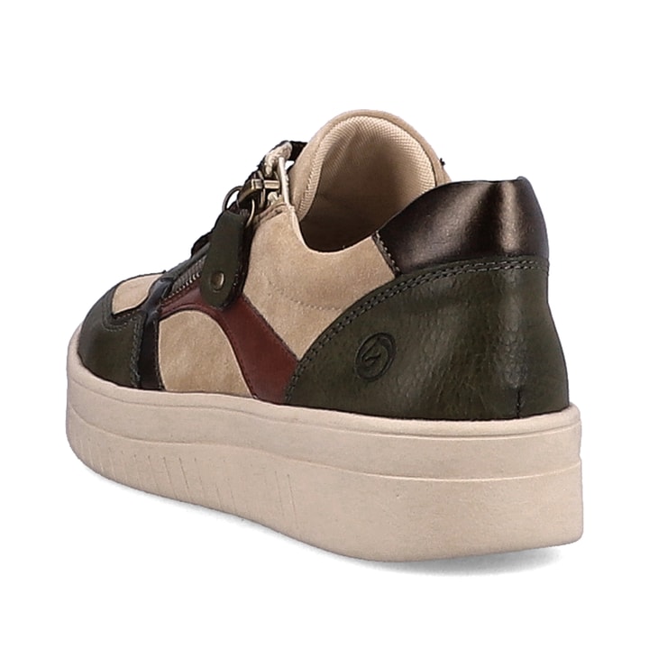 Remonte Artikelnummer D0J01-54 remonte Damen Sneaker khakigrün-beige Speichern exportieren