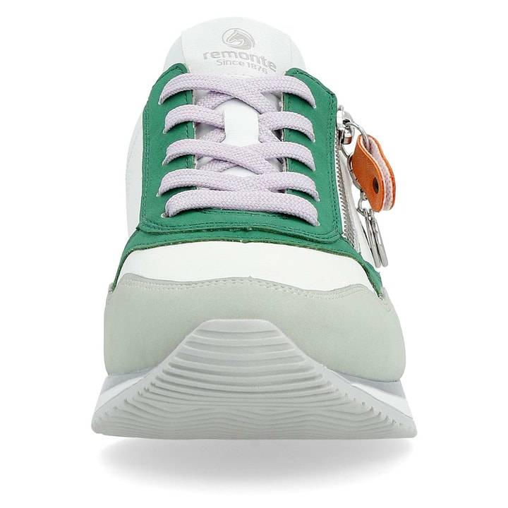 Remonte Artikelnummer D0H01-83 remonte Damen Sneaker weiß-grün-orange Rabatte dieses Monats