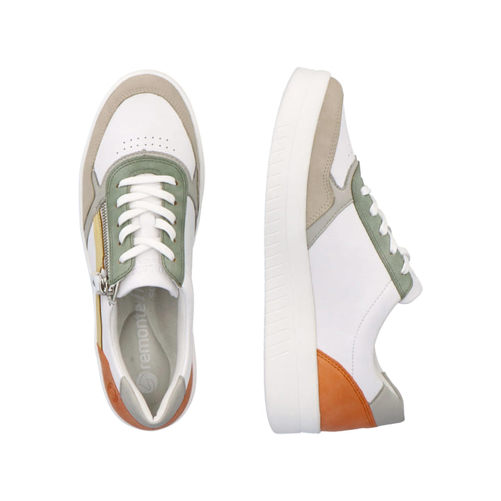 Remonte Artikelnummer D0J01-81 remonte Damen Sneaker edelweiß-mintgrün-grau Verkauf