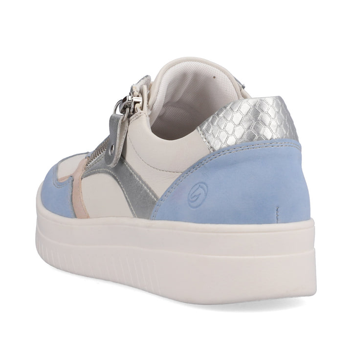Remonte Artikelnummer D0J01-82 remonte Damen Sneaker macciatoweiß-eisblau-altrosa Blitzverkäufe