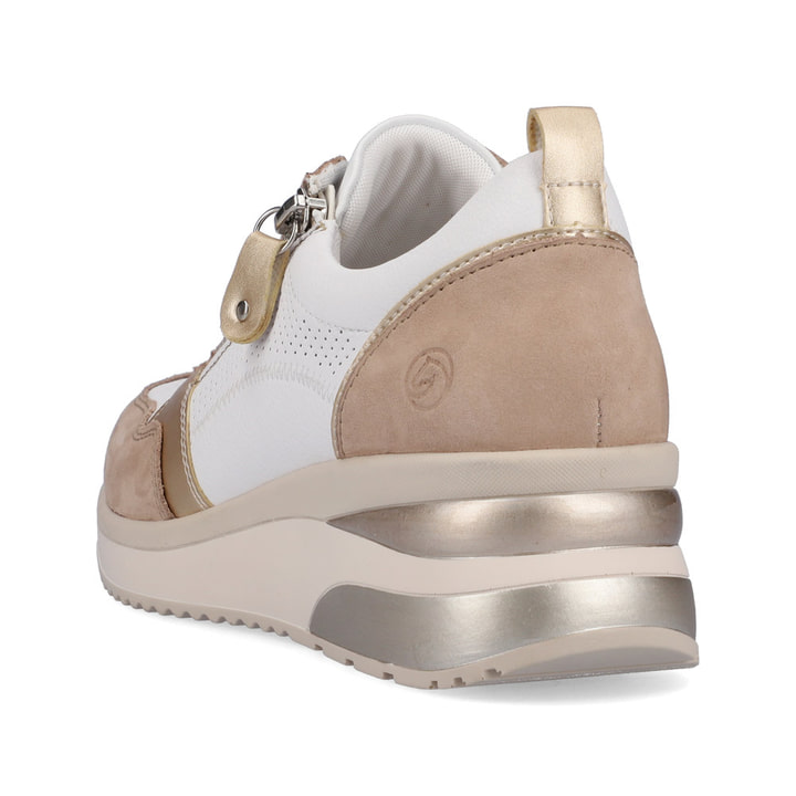 Remonte Artikelnummer D2409-81 remonte Damen Sneaker reinweiß-vanillebeige Kostenloser Versand