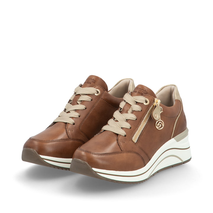 Remonte Artikelnummer D0T03-24 remonte Damen Sneaker karamellbraun Versandkostenfrei