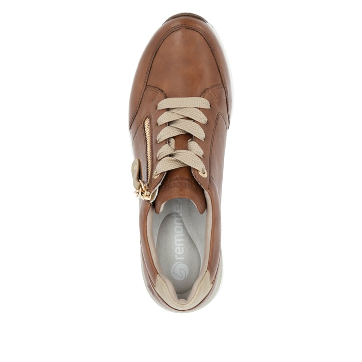 Remonte Artikelnummer D0T03-24 remonte Damen Sneaker karamellbraun Versandkostenfrei