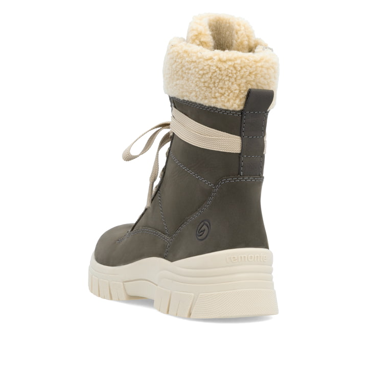 Remonte Artikelnummer D0E76-45 remonte Damen Schnürstiefel granitgrau Lagerräumung