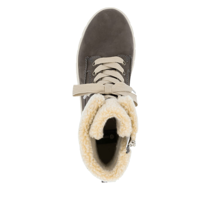 Remonte Artikelnummer D0E76-45 remonte Damen Schnürstiefel granitgrau Lagerräumung