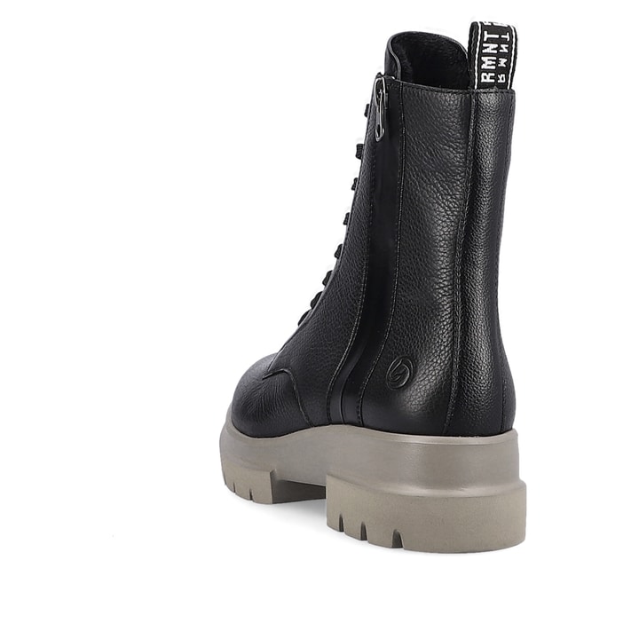 Remonte Artikelnummer D8975-03 remonte Damen Schnürstiefel asphaltschwarz Neueste Mode