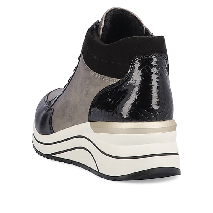 Remonte Artikelnummer D0T70-01 remonte Damen Sneaker mattschwarz-mondgrau Tägliche Deals