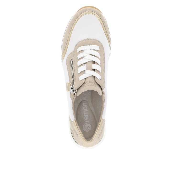 Remonte Artikelnummer R6709-80 remonte Damen Sneaker reinweiß-lehmbeige Bis zu 65% Rabatt