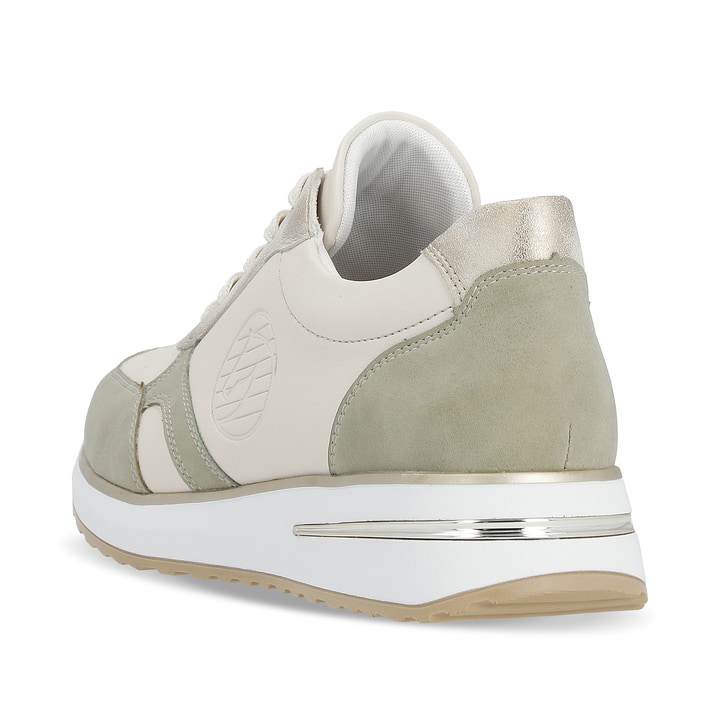 Remonte Artikelnummer D1G03-81 remonte Damen Sneaker vanilleweiß-khakigrün Nur für heute