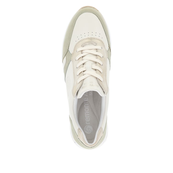 Remonte Artikelnummer D1G03-81 remonte Damen Sneaker vanilleweiß-khakigrün Nur für heute