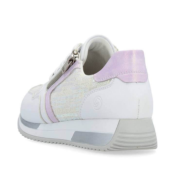 Remonte Artikelnummer D0H12-80 remonte Damen Sneaker reinweiß-blütenrosa Sonderangebot der Fabrik