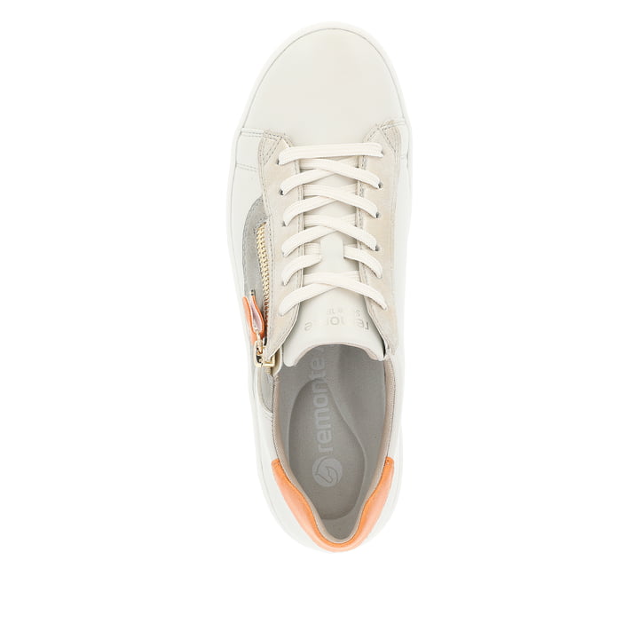 Remonte Artikelnummer D0J03-81 remonte Damen Sneaker altweiß-bronze-glutorange Bis zu 55% Rabatt